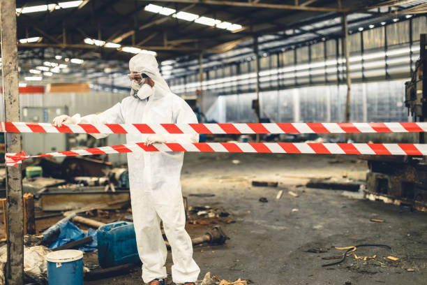 Professional Hoarding Cleanup technician working in Rock Rapids, IA